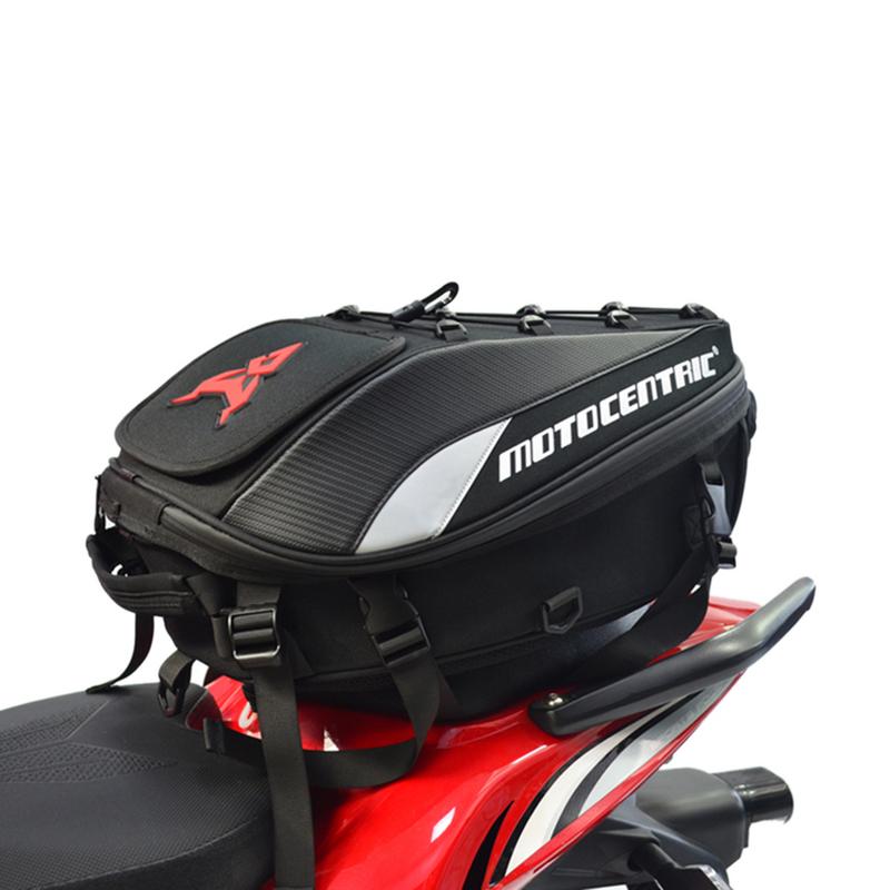 Waterproof Motorcycle Tail Bag Multi-functional Rider Backpack Durable Rear Motorcycle Seat Bag High Capacity 11-MC-0102 Latest