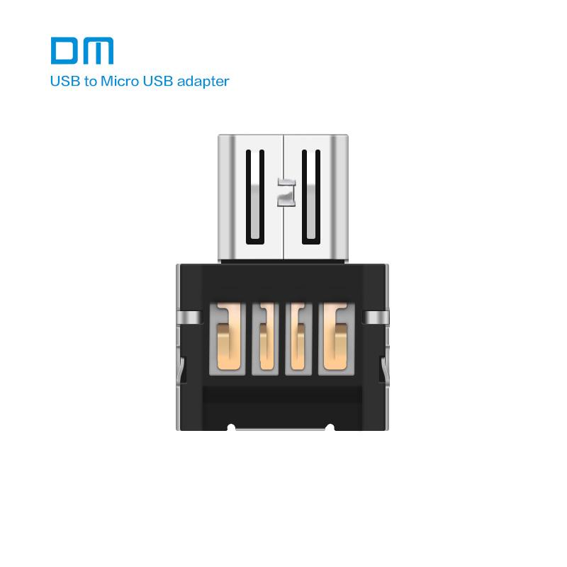 New DM OTG adaptor OTG function Turn normal USB into Phone USB Flash Drive Mobile Phone Adapters