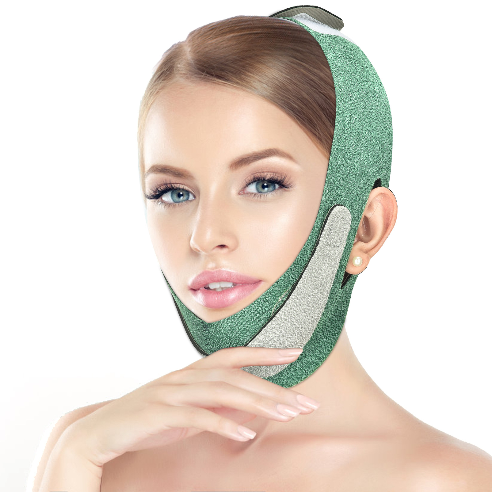 Hailicare Face-Lift V-Belt Graphene Japanese-Style V-Face Tool Small Face Mask Face Correction Bandage