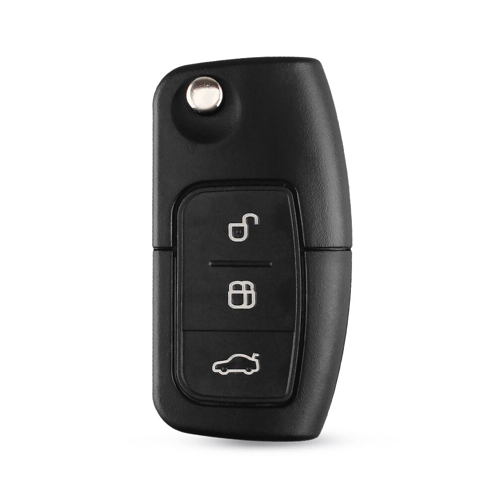 KEYYOU 3 Button Modified Flip Folding Remote Control car Key Shell Case for Ford Focus 2 3 mondeo Fiesta key Fob Case