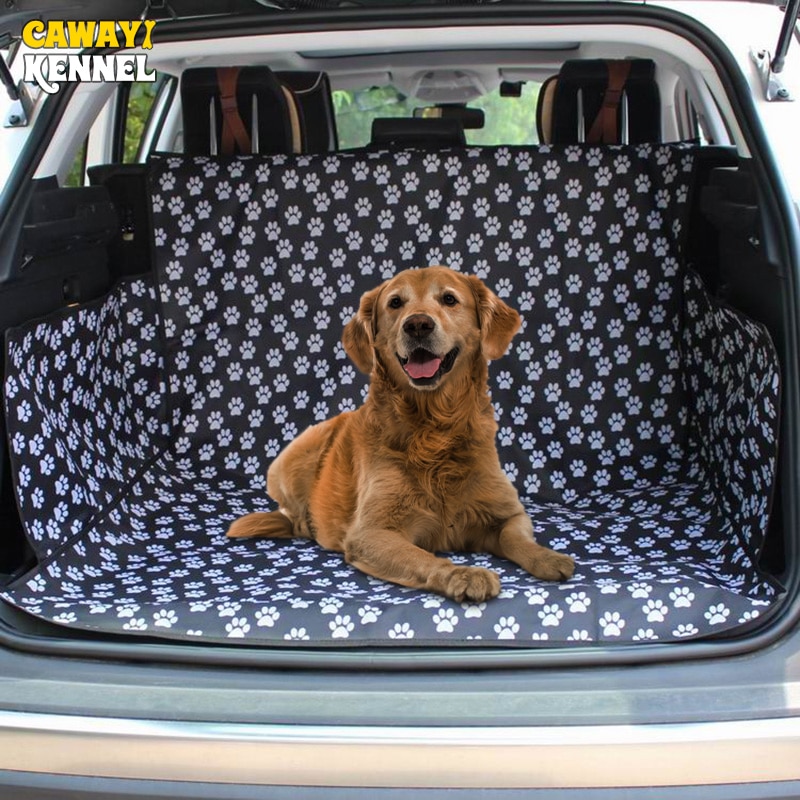 Pet Carriers Dog Car Seat Cover Trunk Mat Cover Protector Carrying For Cats/Dogs by CAWAYI KENNEL
