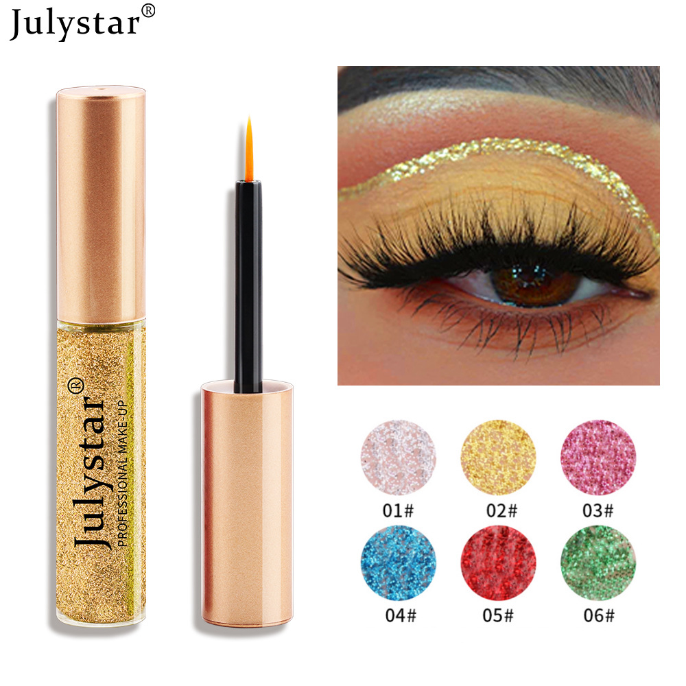 Waterproof & Oil Proof Non Smudging Liquid Eyeliner Pen Pearl Colored