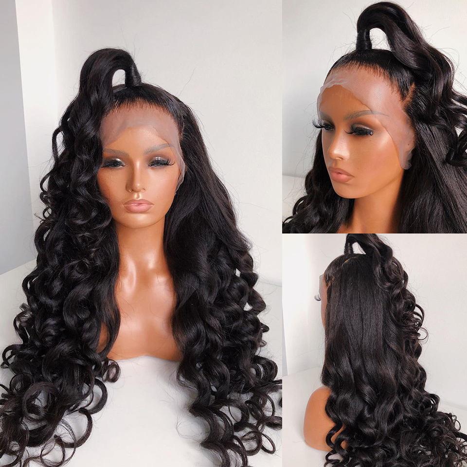 Luxurious Body Wave Lace Front Wig: Human Hair Wigs for Black Women – Pre-Plucked with Baby Hair, Complete Elegance with Frontal