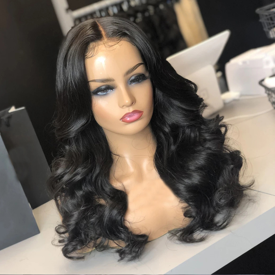 Flawless Elegance: Transparent Lace Front Human Hair Wigs for Black Women – Body Wave Perfection in Full Lace Wig