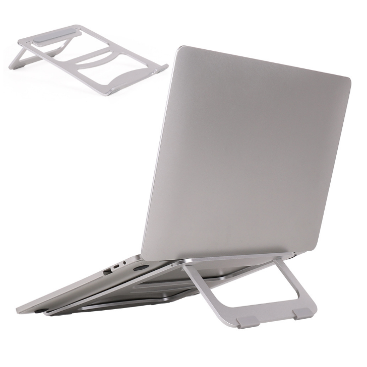 Laptop Stand Cooling Base Foldable Notebook Office Desk Cooler Holder Bracket Portable Tablet Aluminum Alloy