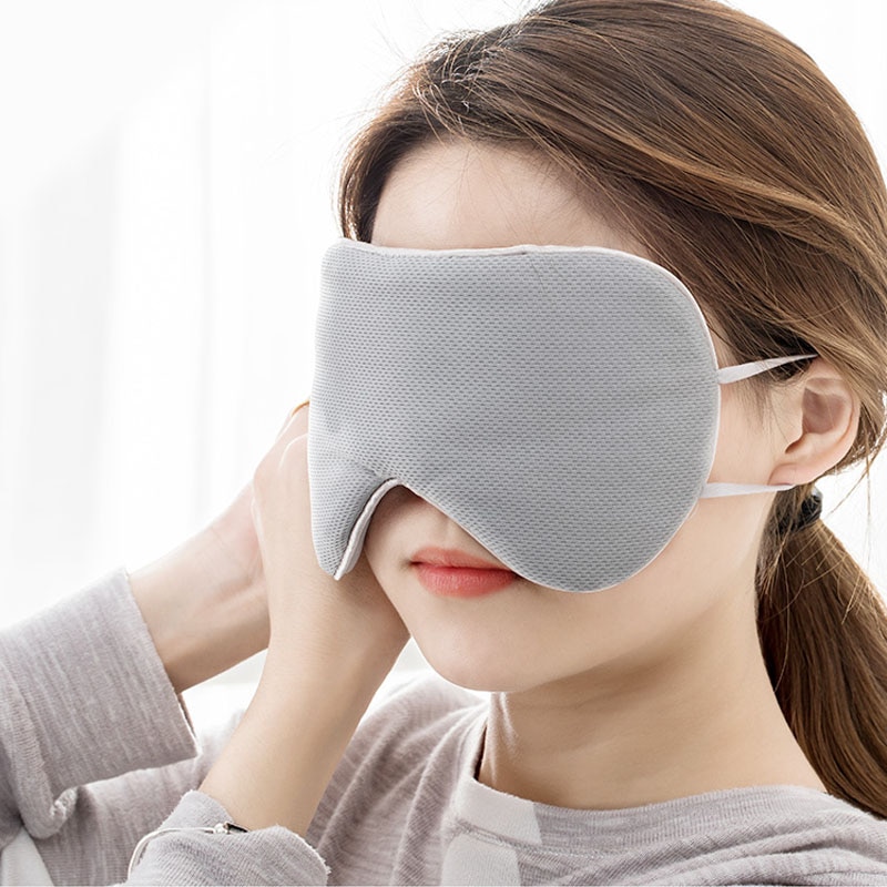 Xiaomi Jordan & Judy Eye Mask Shading Sleep Relief Eye Fatigue Double-sided Available Breathable Ice Silk Eye Patch