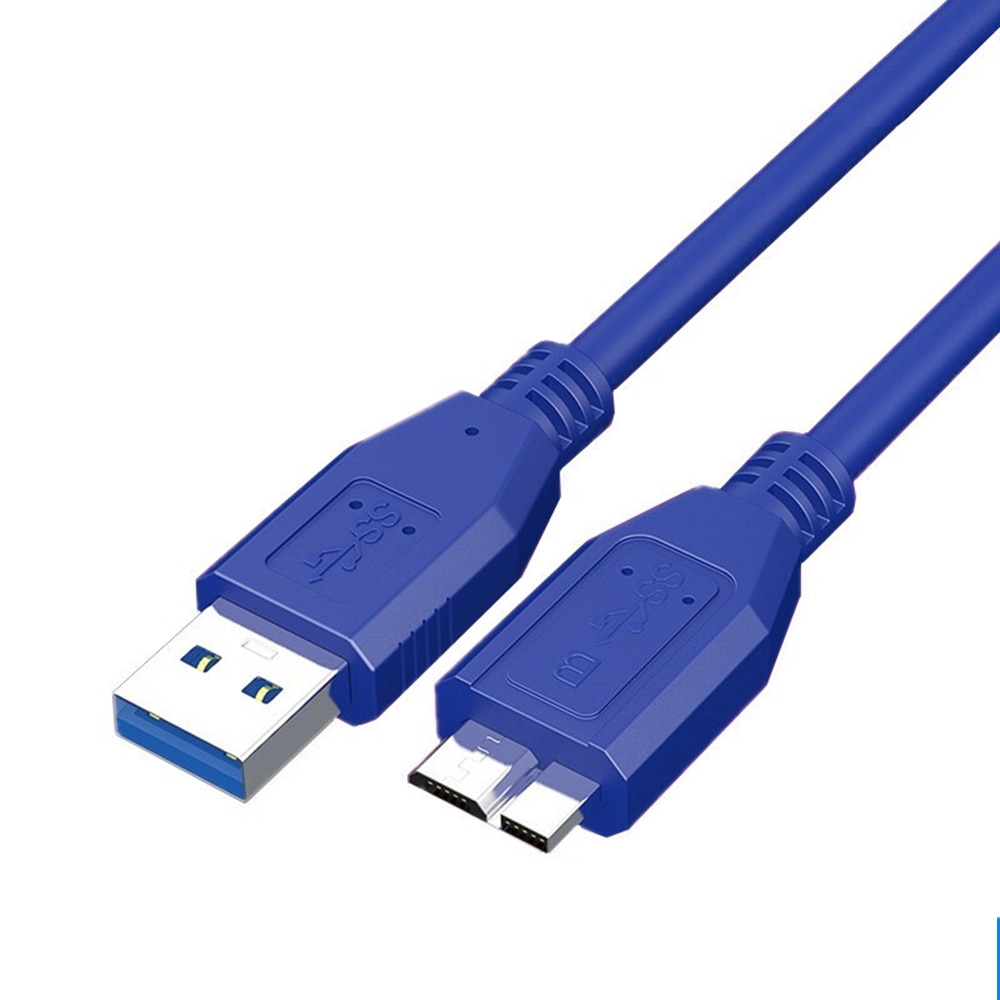 Hard Disk SSD Cable Sync Cable USB 3.0 to Micro B USB Cord External Hard Drive HDD for Samsun S5 Charging USB Hard Drive Cable