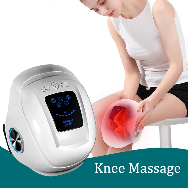 Knee Massager Knee Paint Pain Hot Compress Old Cold Leg Knee Pad Warm Physical Therapy For Middle-Aged And Elderly Men And Women