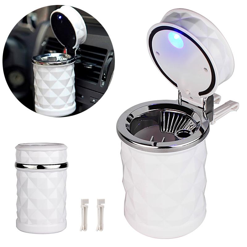 Led Cigar Car Ashtray Cup Cigarette Ashtray Holder with Car Air Vent Mount Clip (Top Grade)