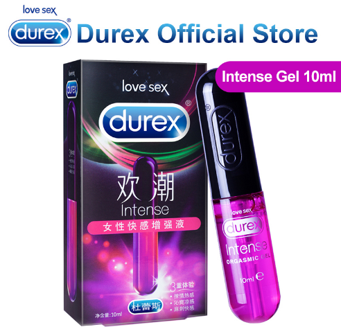 Durex Intense Orgasmic Gel 10ml Lubricant Sex Drops Strong Enhance Exciter for Women Safe Sex Toys