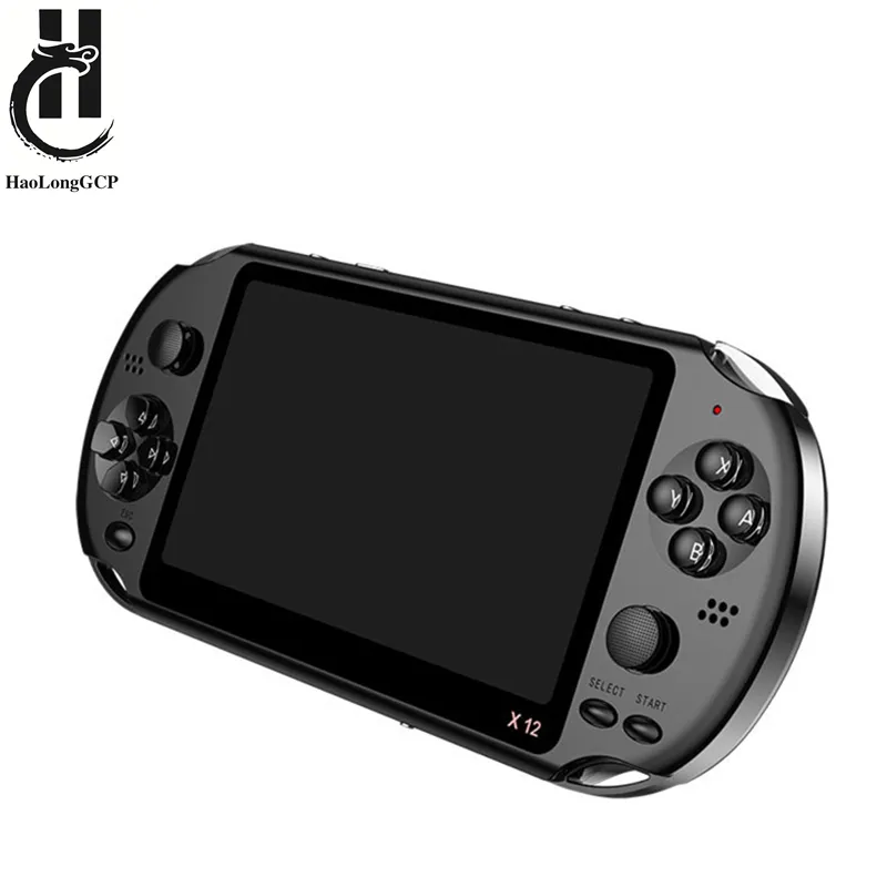 New 5.1 inch Handheld Portable Game Console Dual Joystick 8GB preloaded 1000 free games support TV Out video game machine