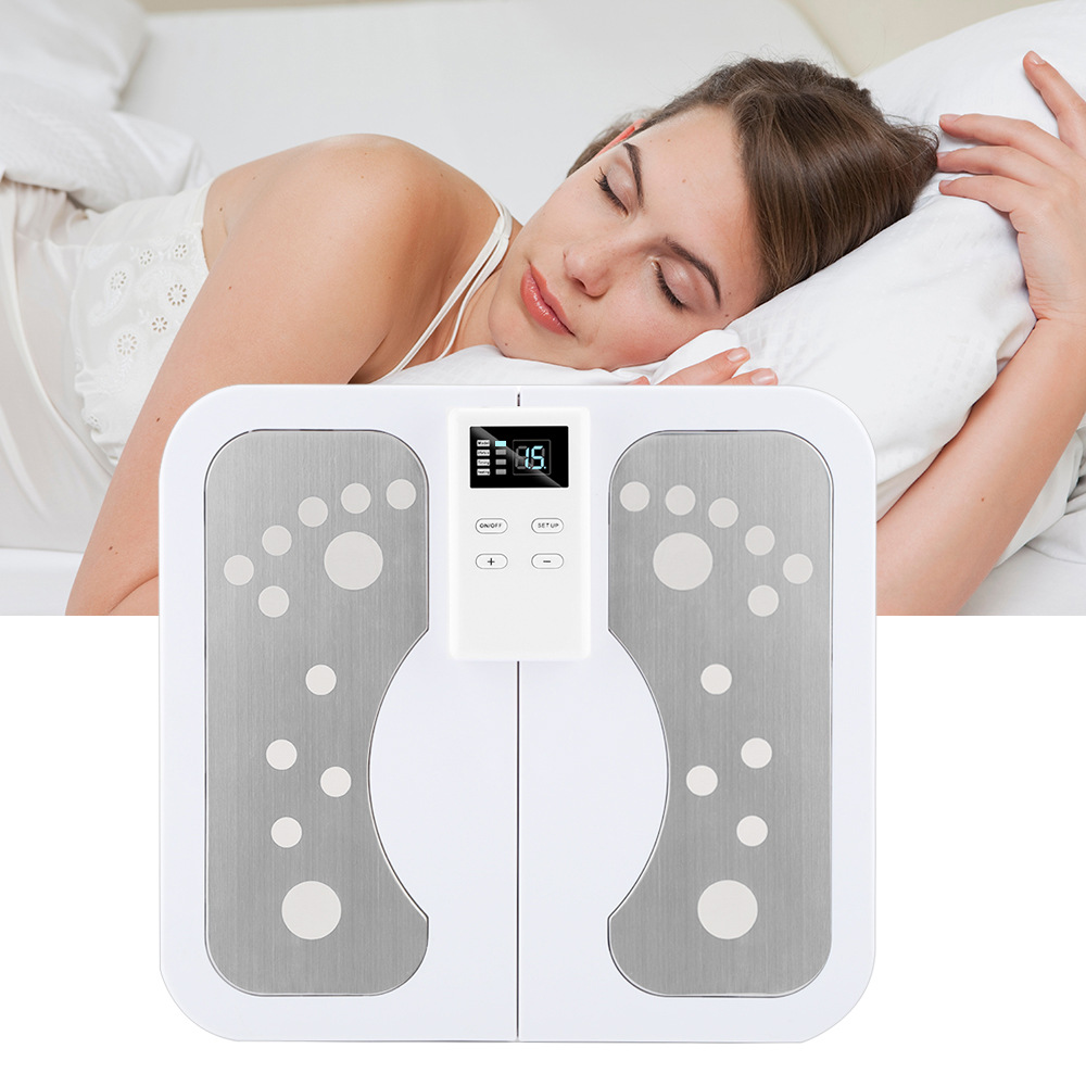 Foot Massager Acupoint Sole Low-Frequency Pulse Household Meridian Dredging Charging Folding Massager