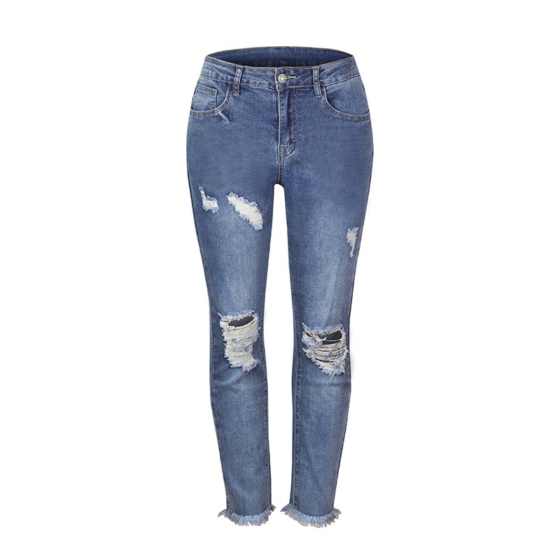 Jeans Woman Slim Fit Streetwear Casual Women’s Pants