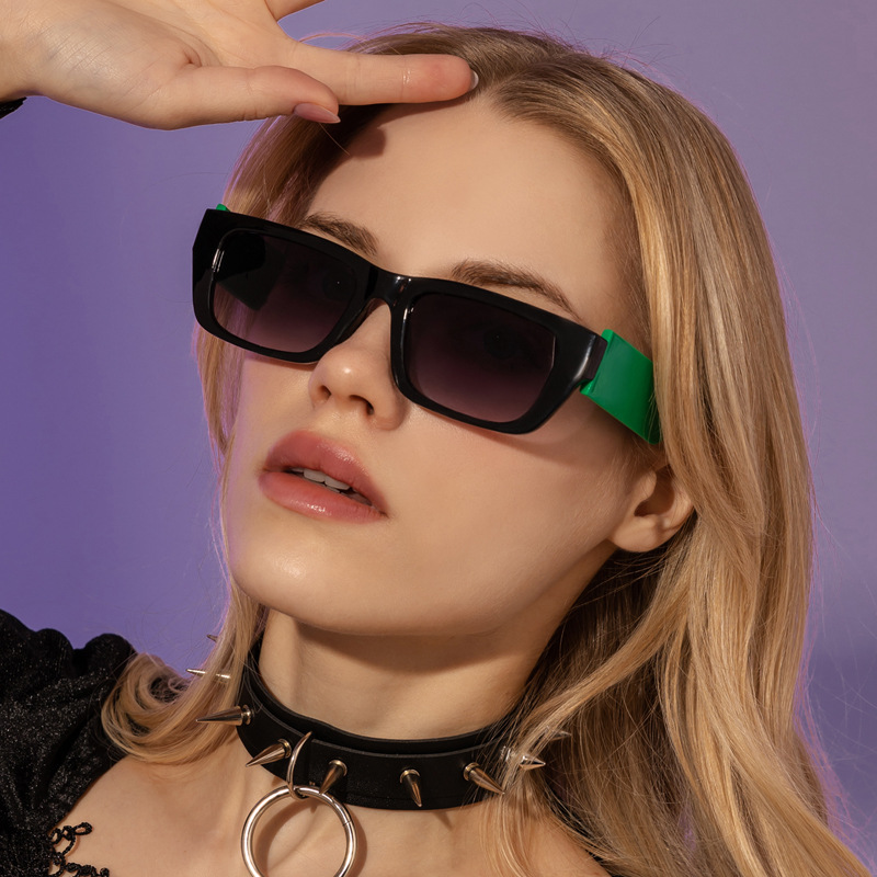 New Small Frame Square Sunglasses Personality Street Shot Sunglasses Men And Women Trendy Ins Glasses