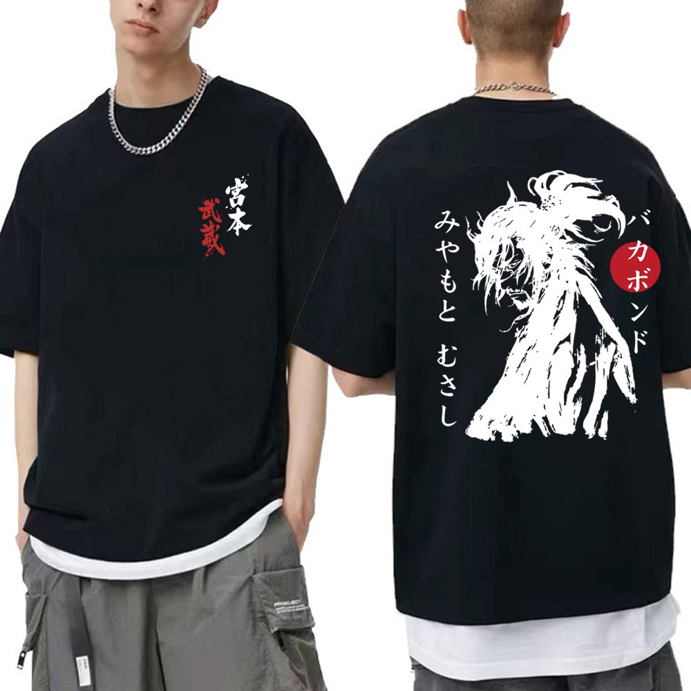 Vagabond Miyamoto Musashi short-sleeved women’s T-shirt summer