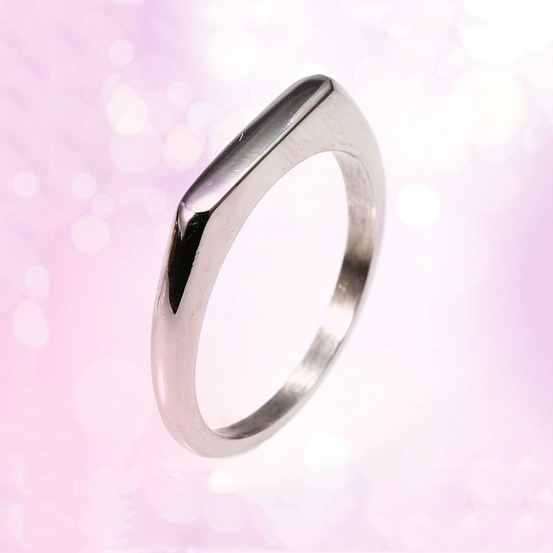 Fashion Anti-Scratch Simple Ring Tail Ring Stainless Steel Men’s And Women’s Jewelry