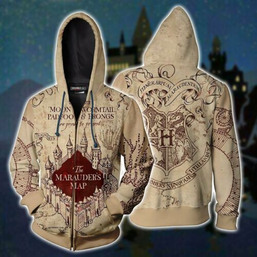 Harry Potter 3D Printed Cardigan Hoodie Sweater Short Sleeve T-Shirt Cosplay Movie Peripheral Pullover