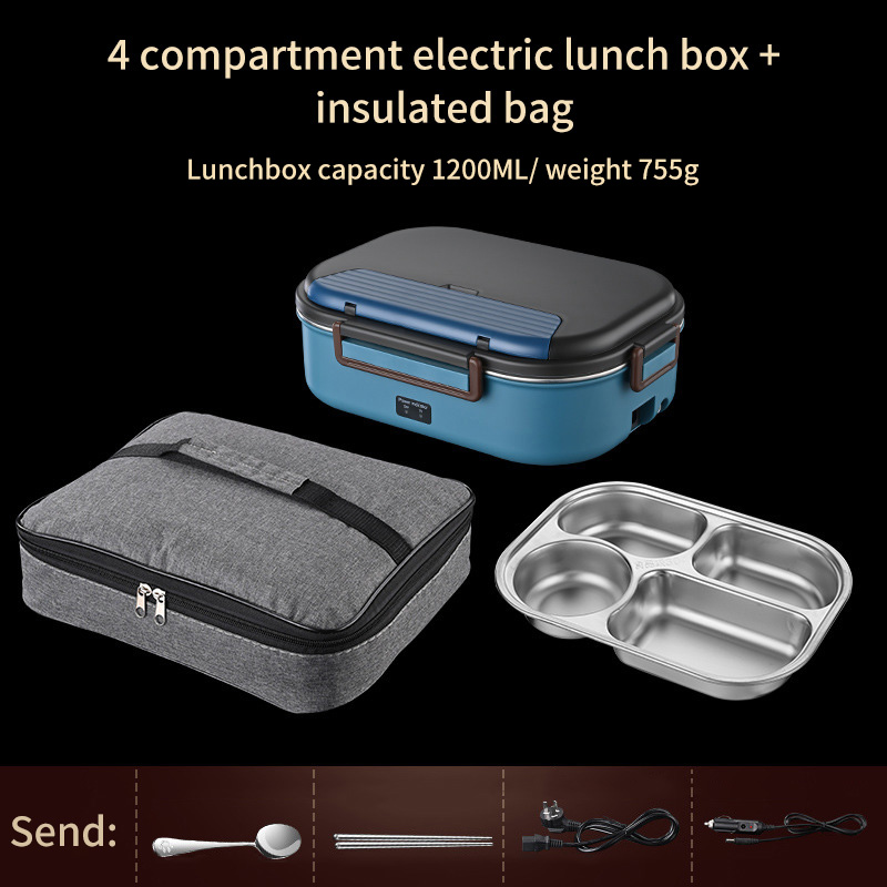 Electric Lunch Box Heating Constant Temperature Lunch Box Car Bento Box