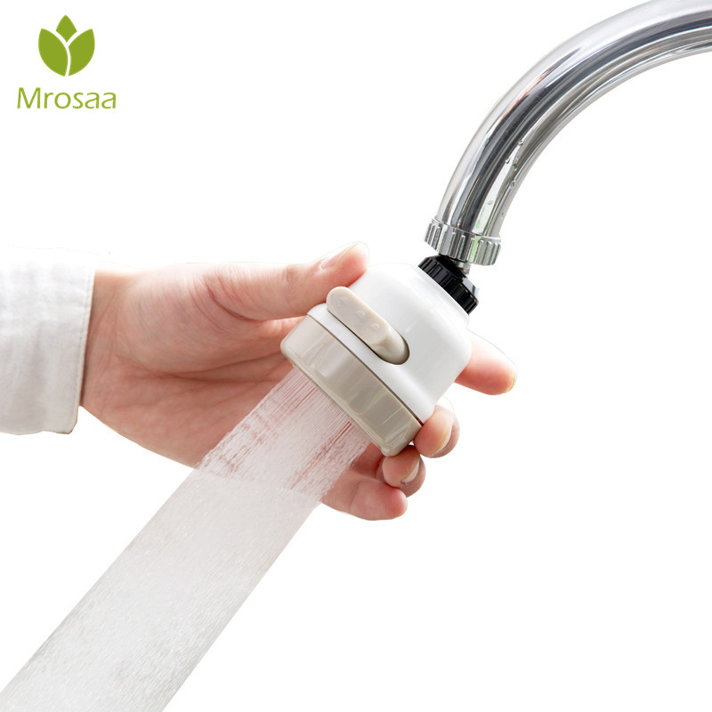 1 Pcs Mrosaa 3 Modes Faucet Aerator Flexible Water Saving Filter Sprayer Nozzle 360 Rotation Diffuser
