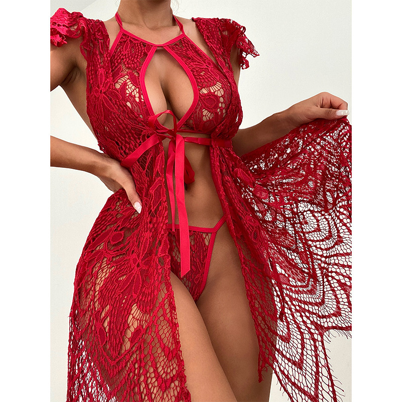 Women’s New Sexy Lace Lingerie Night Fire Temptation Erotic Suit Female
