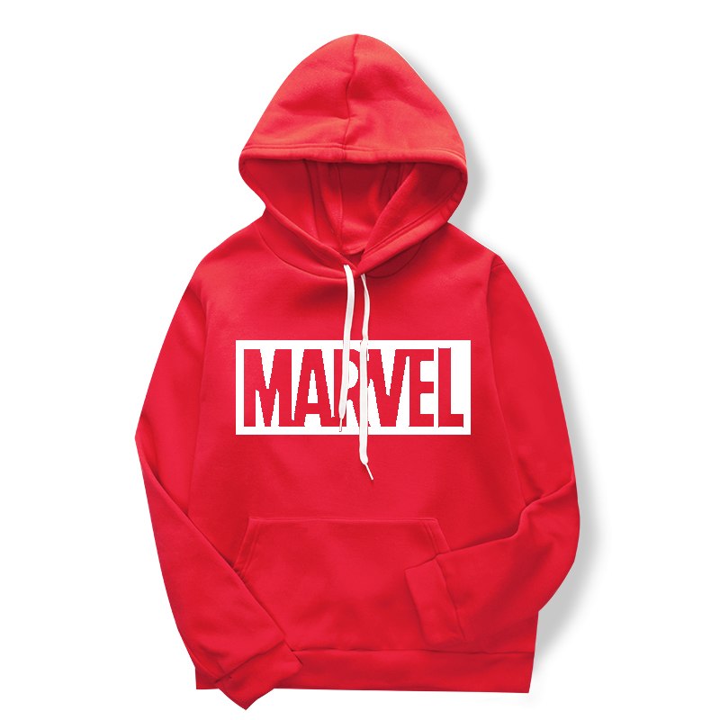 Marvel print hoodies, men’s and women’s sweatshirts