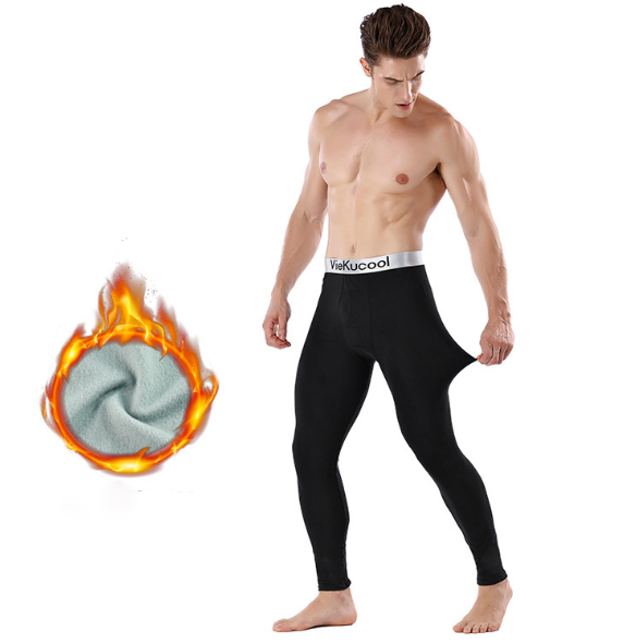 Thermal Underwear for men Thermos Pants Male Wool Cotton Thicken Underwear Trousers Men’s Winter Warm Pants
