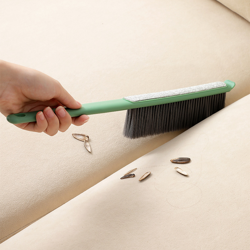 Household Sweeping Bed Brush Broom Long Handle Soft Brush Cleaning Sofa Carpet Dust Brush