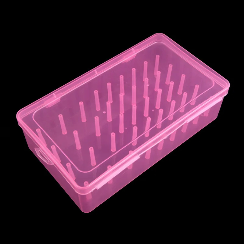 42 Axis Sewing Threads Storage Box Bobbin Carrying Case Container Holder Transparent Needle Wire Storage Organizer Sewing Reel