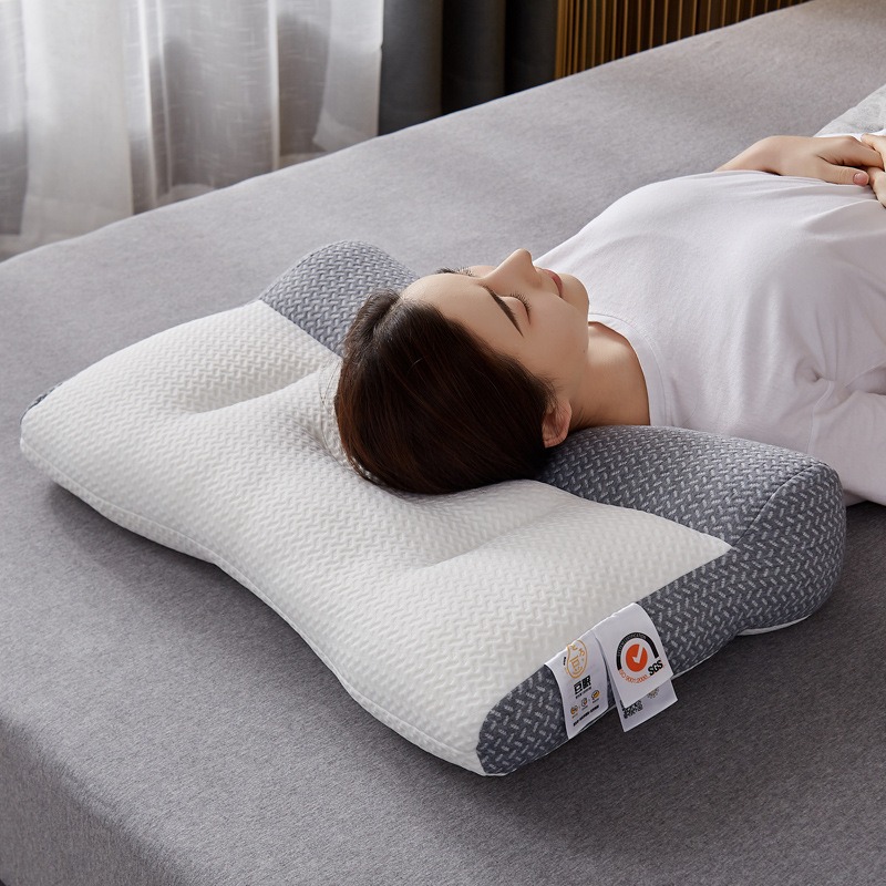 New traction Japanese orthopedic anti arch hotel exclusive luxury bag neck protection space memory pillow