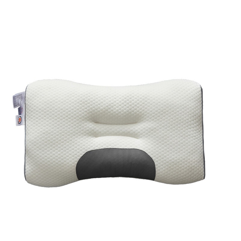 Light Luxury SPA Massage Pillow Single Pillow Core Neck Protection Adult Sleep Pillow Fiber Zone Massage Cervical Pillow Dormito