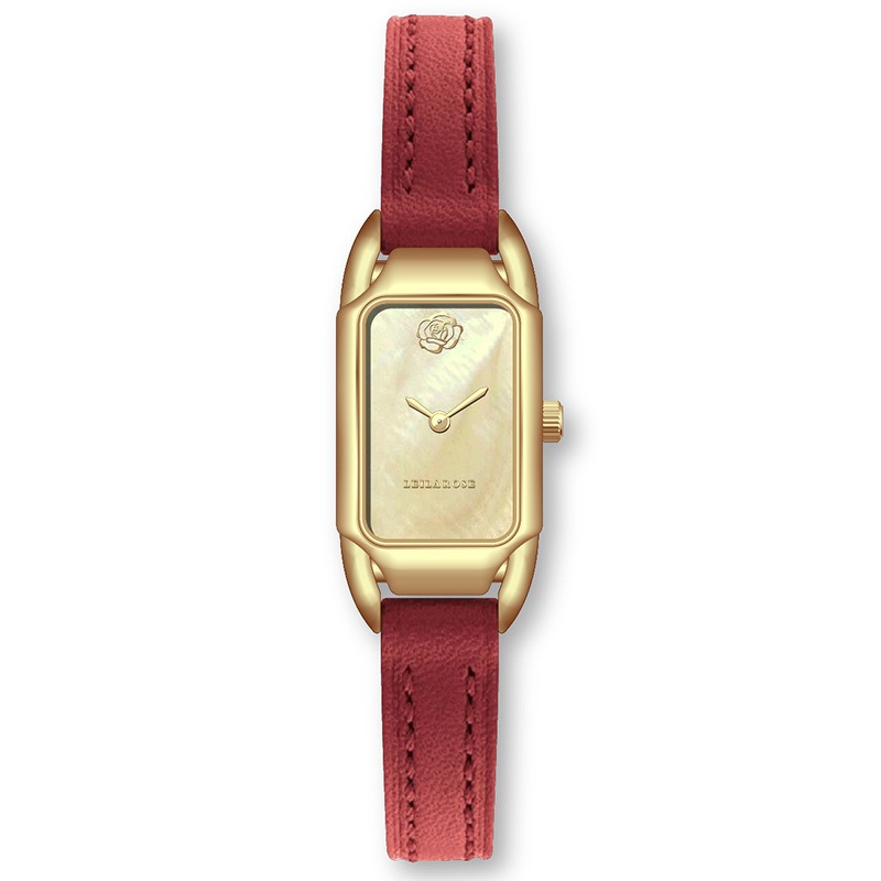 Women’s Watch Brand Counter Brand Authentic Fashion Small Square Core Women’s Watch Quartz Watch Popular