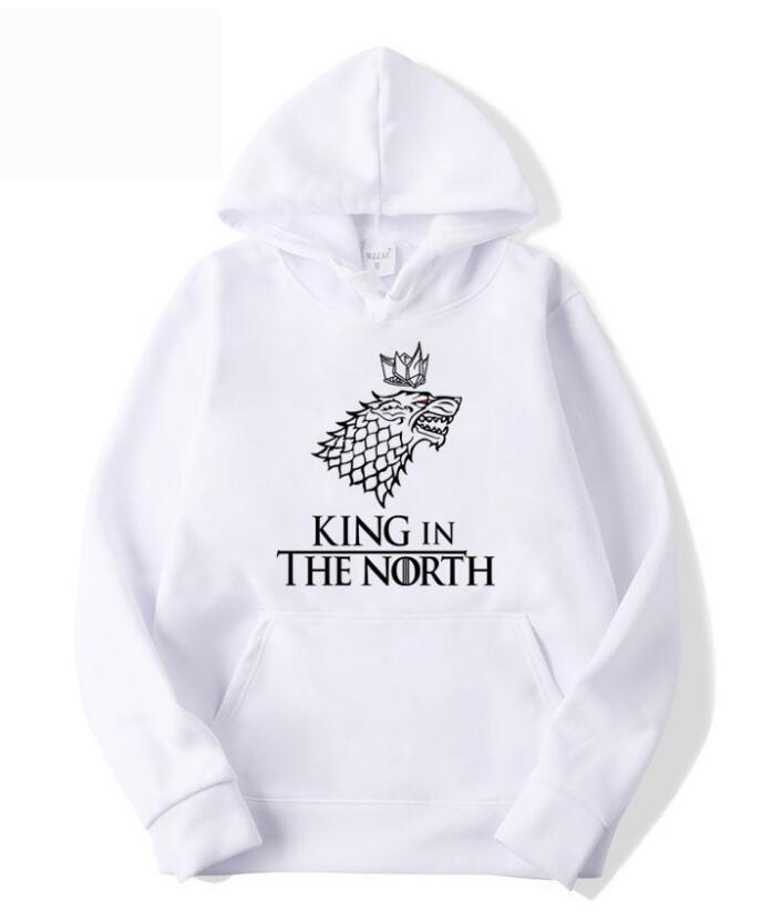 Game of Thrones Wolf hoodies Fashion Streetwear