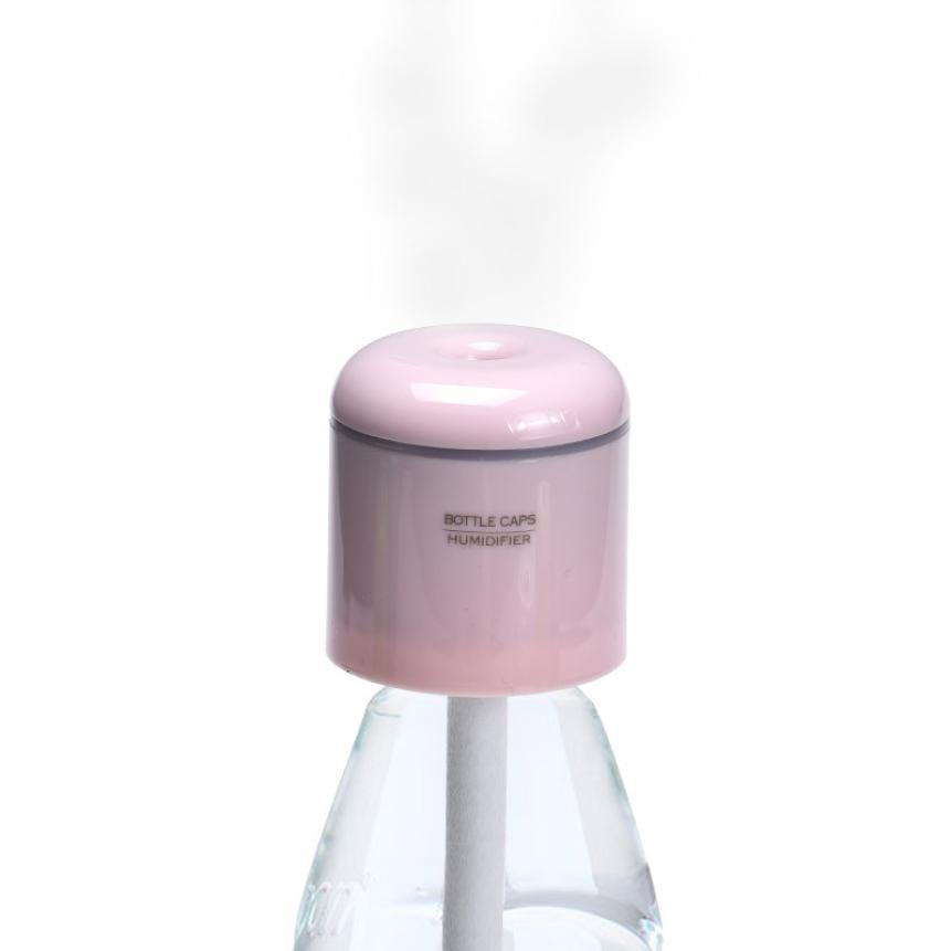 Hot Water Bottle Cap Humidifier Portable USB Mini Air Humidifier essential oil diffuser
