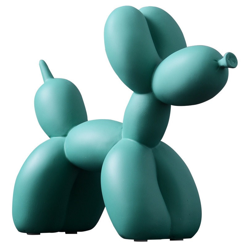 Modern minimalist colored balloon dog decorations, toys, Nordic home decor, living room, bedroom decorations, and small decorations