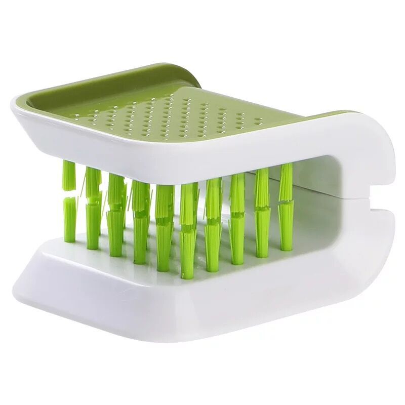 U-Shaped Cleaning Brush Knife And Fork Brush Chopstick Brush Cutlery Brush Can Be Opened And Closed Kitchen Supplies Hand Brush
