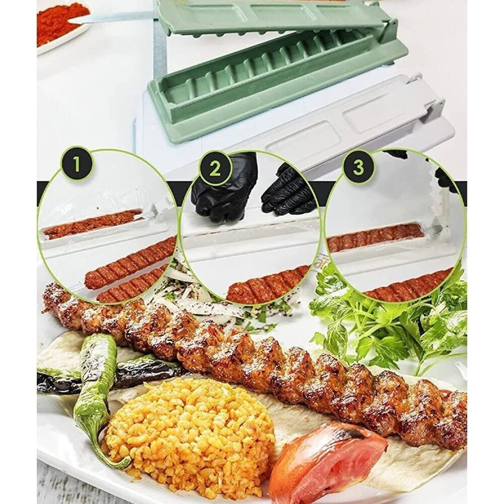 Skewers Kebab Maker Grill Barbecue Skewer Outdoor Barbecue Skewer Tool