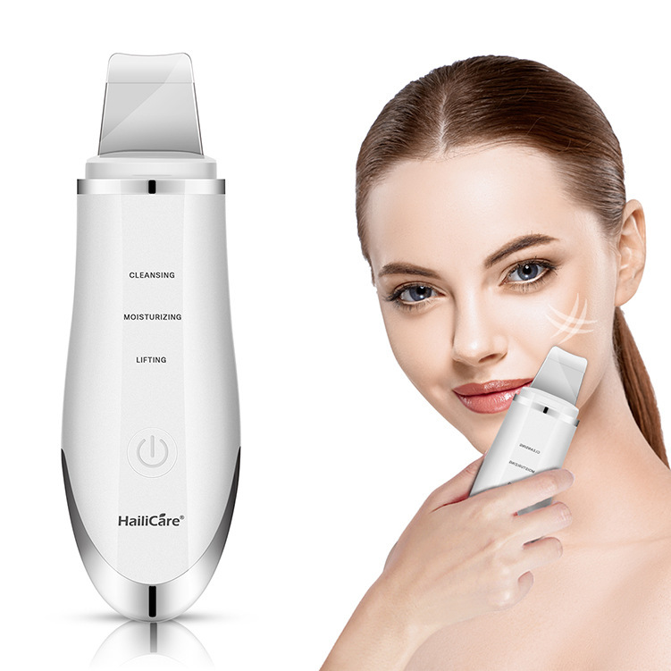 HailiCare Ultrasonic Peeling Machine To Remove Blackhead Peeling Instrument Pore Cleaning Ion Cleansing Instrument