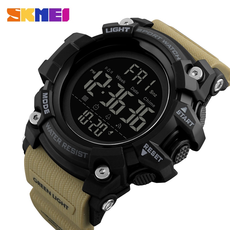 SKMEI  1384 Men’s Sports Watch Fashion Digital Mens Watches Waterproof Countdown Dual Time shock Wristwatches Relogio Masculino