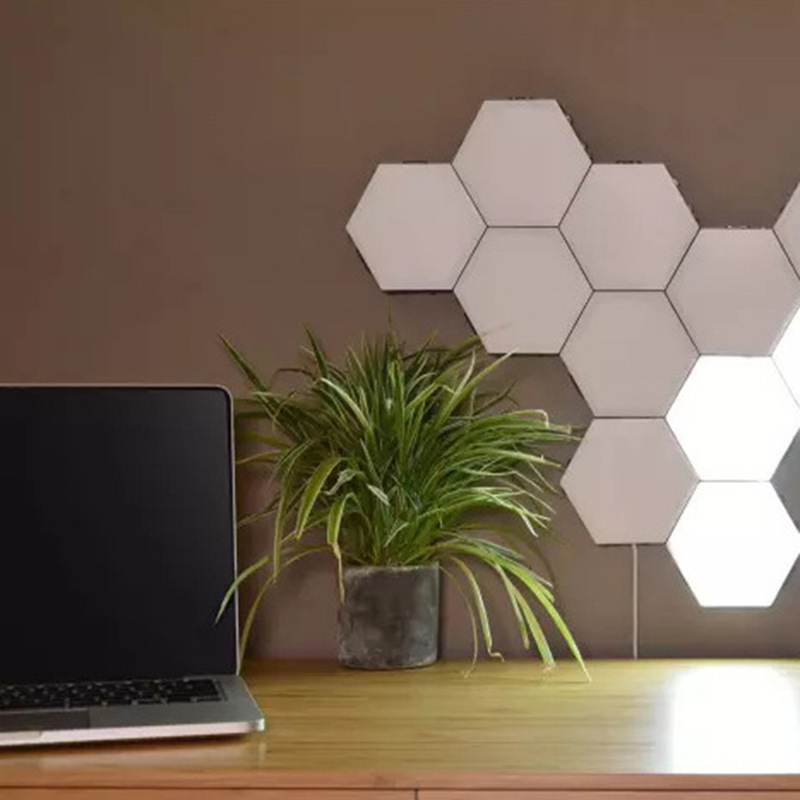 Touch Induction Honeycomb Light Fashion Personality Atmosphere Light Combination Decorative Led Quantum Light