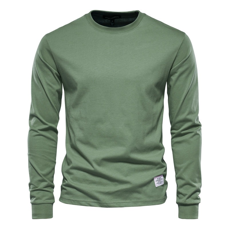 Fashion Long Sleeve New Men’s Solid Long Sleeve
