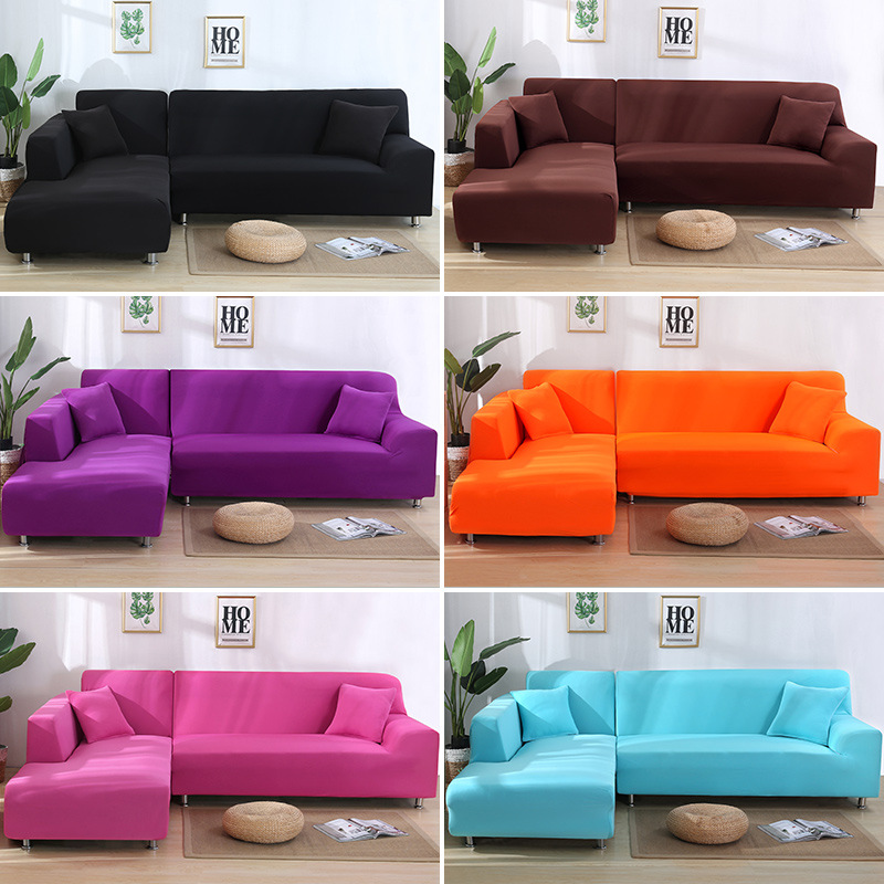 Elastic Sofa Cover All-Inclusive L-Shaped Sofa Cover Leather Sofa Towel Full Cover Combination Four Seasons