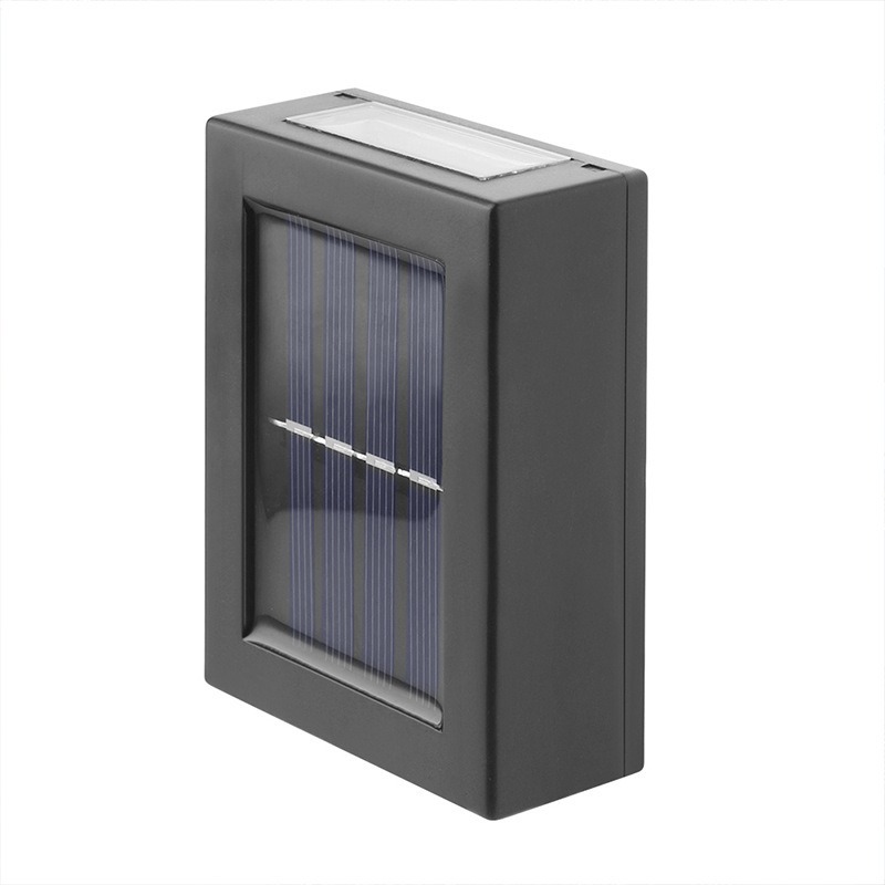 Solar wall lamp outdoor up and down luminous wall lamp fence