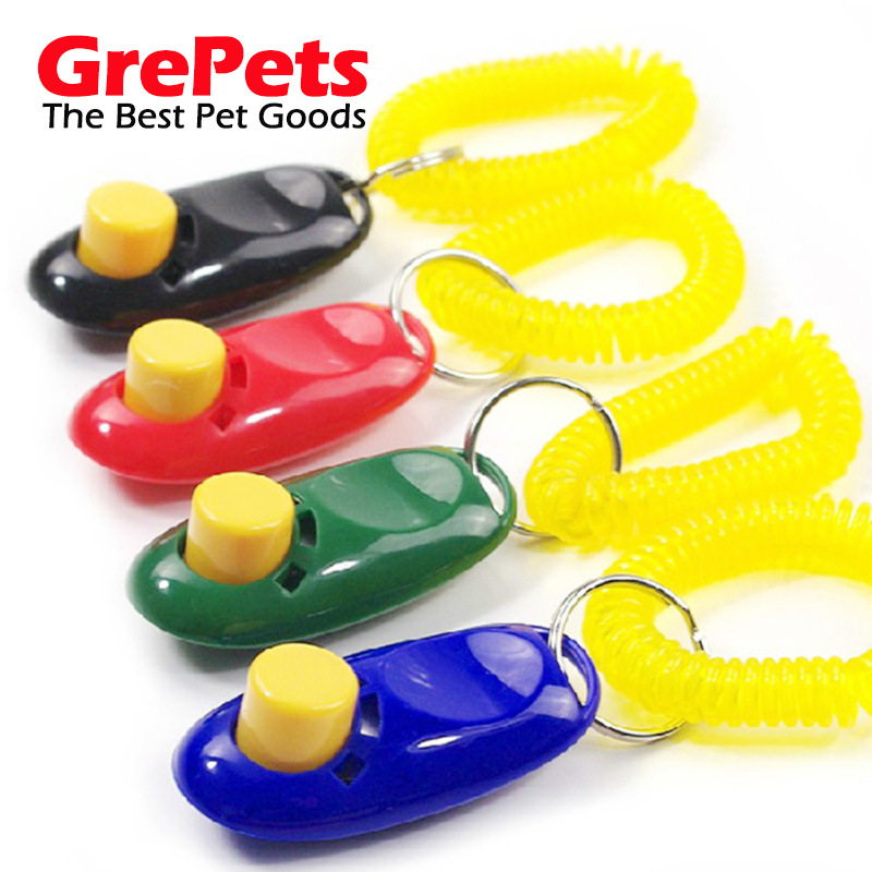 1pcs Pet Trainer Dog Training Clicker Clicker Training Clicker Color Random