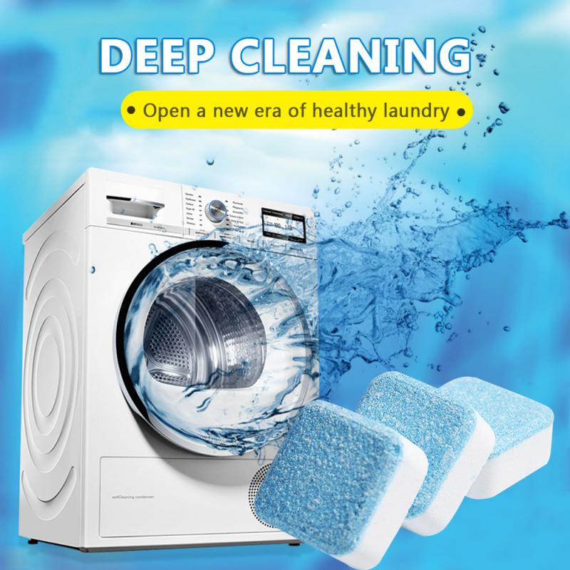 Tab washing machine cleaner laundry expert deep cleaning Detergent remover Effervescent Tablet Washer Cleaner