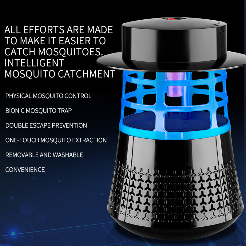 Photocatalyst Portable Mosquito Killer Lamp Home Mosquito Catcher Mini Mosquito Catcher Lamp Desktop Mosquito Killer