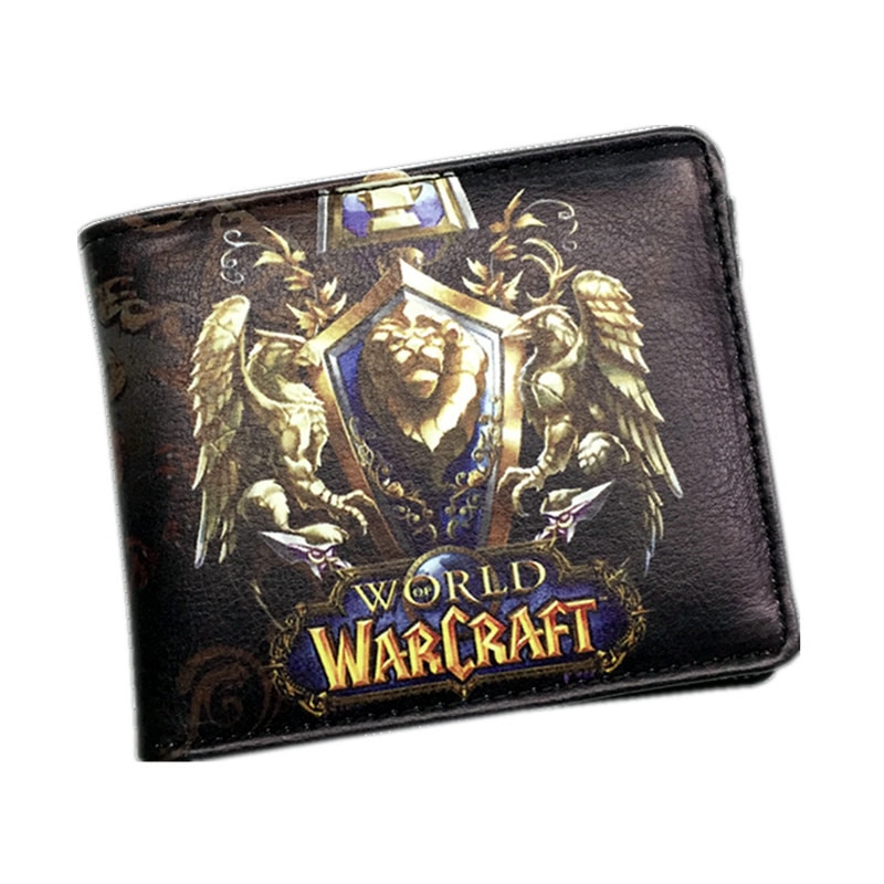 World of Warcraft Wallets Leather Slim Small Wallet