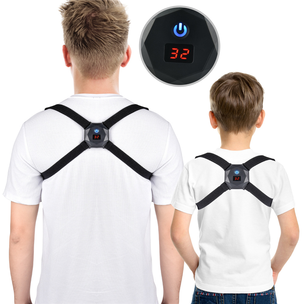 Humpback Correction Belt Intelligent Induction Sitting Correction Belt Children Adult Invisible Back Voice Reminder Corrector