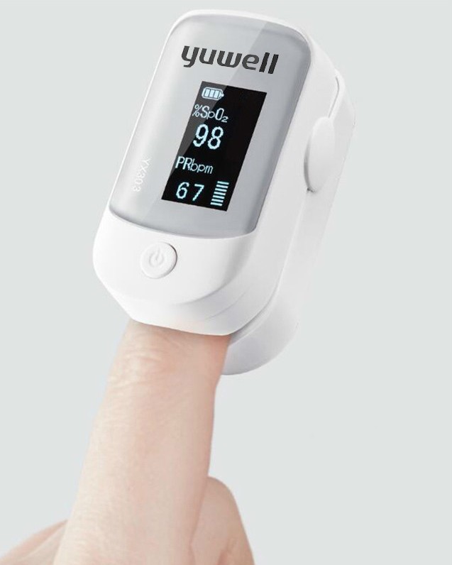 Yuwell Oximeter Portable OLED Screen Digital Fingertip Heart Rate Low Voltage Monitor Pulse Care Heart Pulse Oximeter