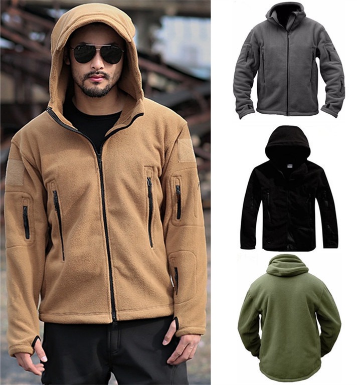 Men’s Outdoor Warm Bladder Fleece Jacket