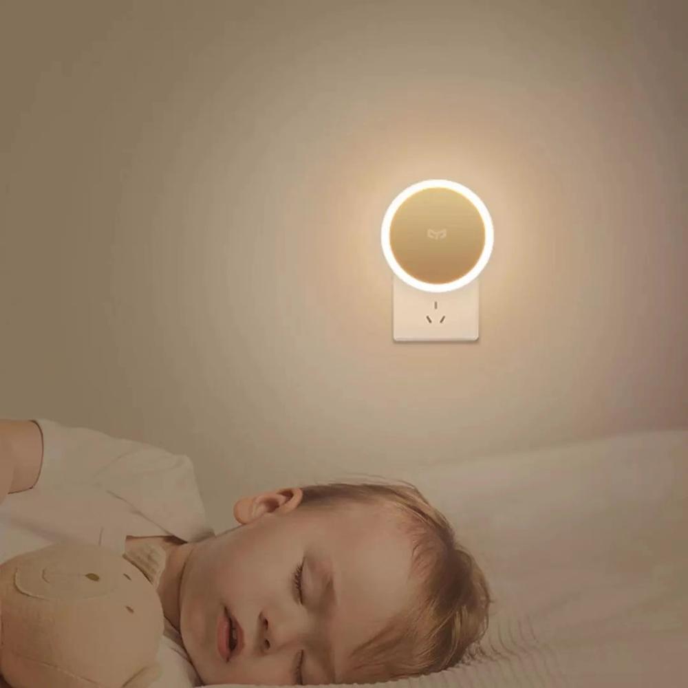 Yeelight YLYD03YL Smart Induction Plug-in Night Light for Home Bedroom Corridor Wall Lamp